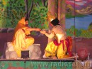 10. Hanuman as Lord Rama's emissary to Sita held prisoner in Lanka